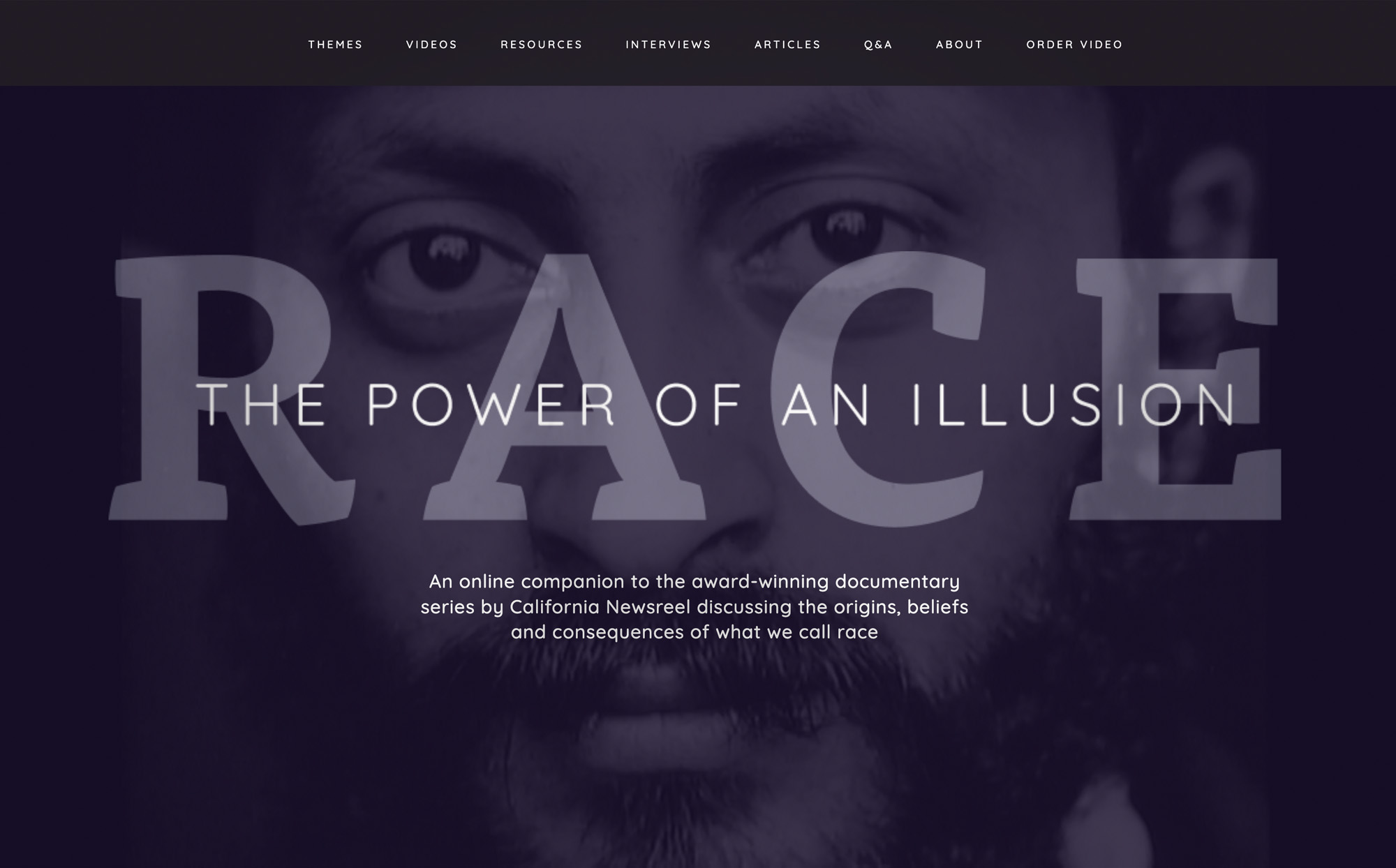 Race: the Power of an Illusion